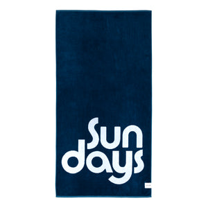 Luxe Towel Nouveau Bleu - Indigo