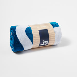 Luxe Towel Nouveau Bleu - Indigo