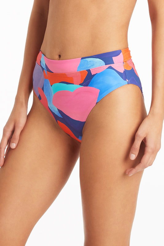 Paintball High Waist Band Pant - Royal
