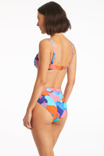 Load image into Gallery viewer, Paintball Twist Front Bandeau - Royal