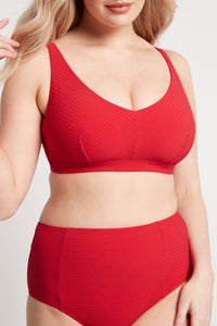 Messina E/F Cup Bralette - Red