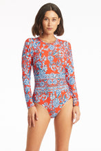 Load image into Gallery viewer, Habitat Long Sleeved Surf Suit - Flame