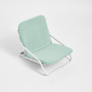Cushioned Beach Chair Sage