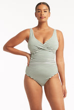 Load image into Gallery viewer, Capri Cross Front Multifit One Piece - Khaki