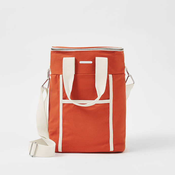 Canvas Drinks Bag Terracotta