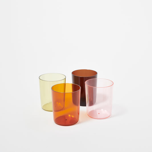 Poolside Highball Tumbler Multi Set of 4