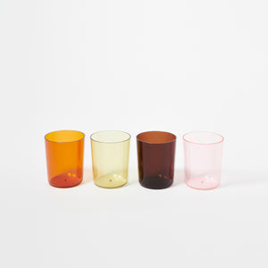 Poolside Tumblers Multi Set of 4