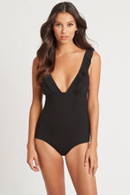 Load image into Gallery viewer, Essentials Frill One Piece | Black