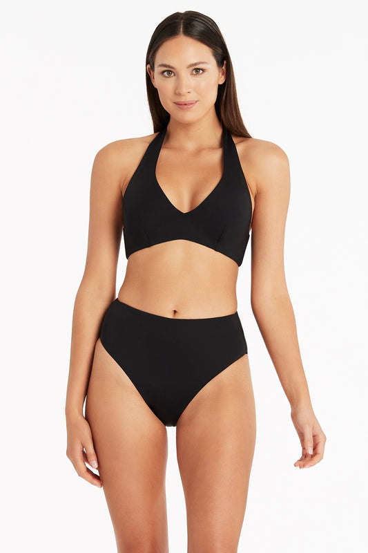 Essentials Retro High Waist Pant - Black