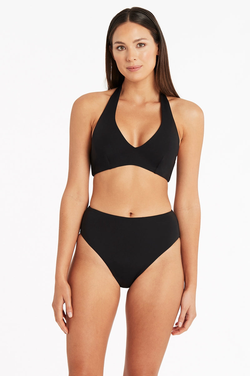 Essentials Retro High Waist Pant - Black