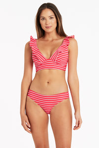 Chamarel Regular Bikini Pant - Coral