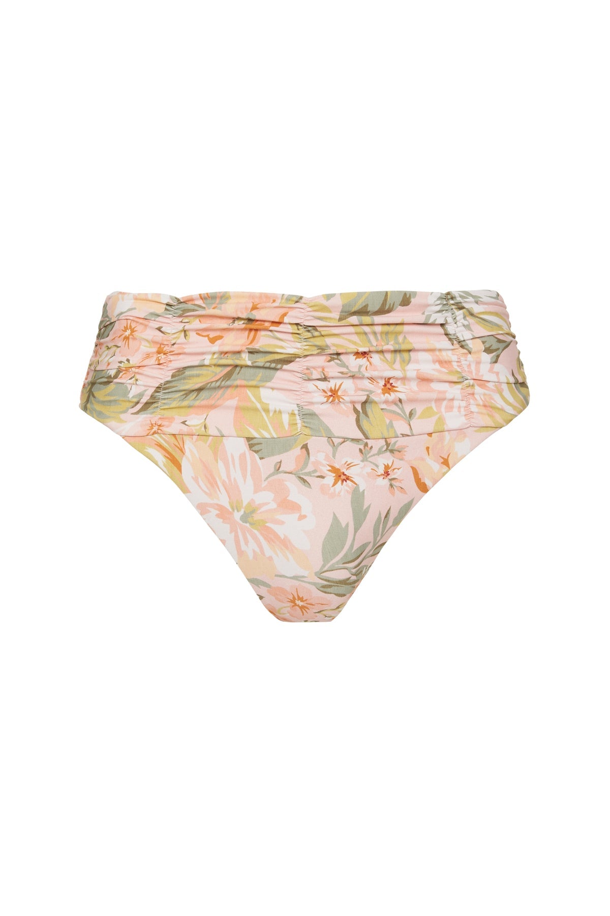 Fantasy Mid Rise Ruched Pant