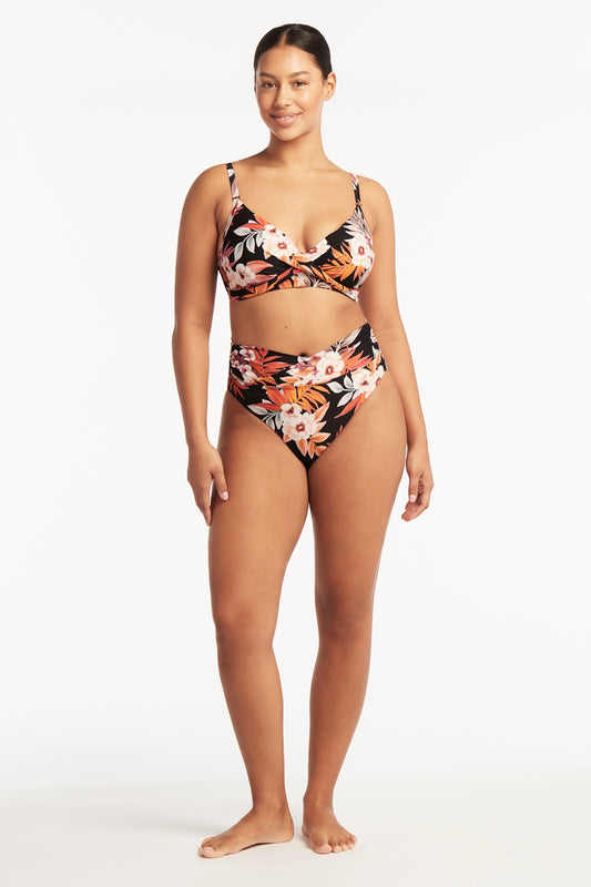 Escape Twist Front Dd/E Bra - Black