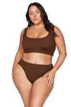 Load image into Gallery viewer, Arte Kahlo Bikini Set - Mocha Eco