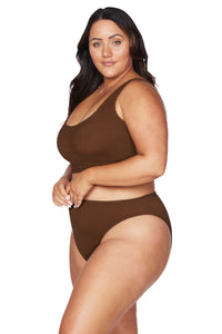 Arte Kahlo Bikini Set - Mocha Eco