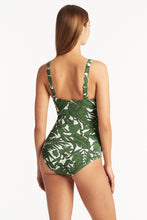 Load image into Gallery viewer, Retreat Cross Front Multifit One Piece - Olive