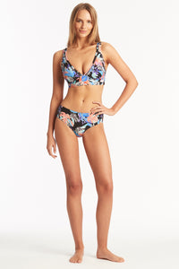 Botanica Mid Bikini Pant - Black