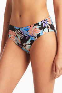 Botanica Mid Bikini Pant - Black