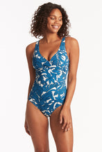 Load image into Gallery viewer, Retreat Cross Front Multifit One Piece - Lagoon
