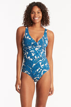 Load image into Gallery viewer, Retreat Cross Front Multifit One Piece - Lagoon