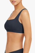 Load image into Gallery viewer, Messina Square Neck Bra Top - Storm Blue