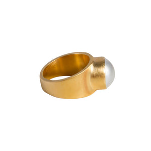 Pearl Dome Ring
