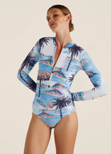 Load image into Gallery viewer, Cartolina Ruched Long Sleeve One Piece