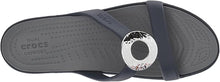 Load image into Gallery viewer, Sanrah Hammered Metal Sandal | Navy