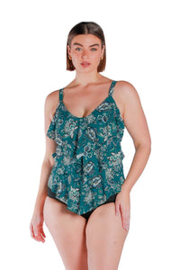 3 Tier Tankini Top - Sardinia