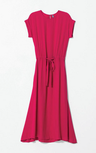 Ripple Dress | Crimson