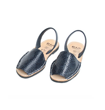 Load image into Gallery viewer, Avarcas Menorcan Sandals Fornells | Navy
