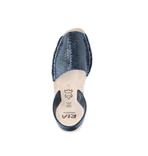 Load image into Gallery viewer, Avarcas Menorcan Sandals Fornells | Navy