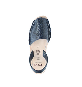 Avarcas Menorcan Sandals Fornells | Navy