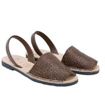 Load image into Gallery viewer, Avarcas Menorcan Sandals Fornells | Mud