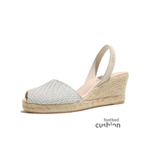 Load image into Gallery viewer, Ria Manorca Avarcas Wedge Espadrilles Morena