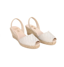 Load image into Gallery viewer, Ria Manorca Avarcas Wedge Espadrilles Morena