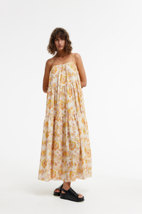 Willow Maxi Dress Neon Floral
