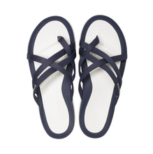 Load image into Gallery viewer, Crocs Australia Swiftwater Webbing Flip | Navy/White One Country mouse Yamba