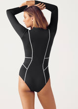 Load image into Gallery viewer, Ursula Long Sleeve One Piece Nero