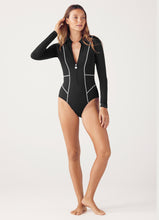 Load image into Gallery viewer, Ursula Long Sleeve One Piece Nero