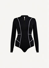Load image into Gallery viewer, Ursula Long Sleeve One Piece Nero
