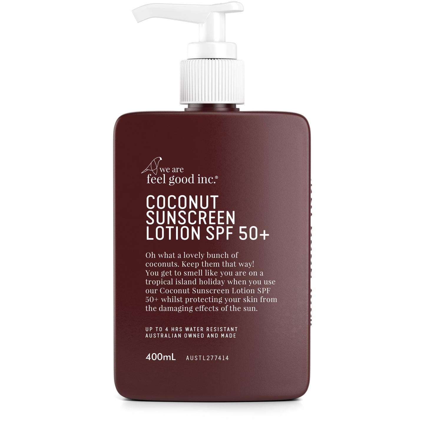 Coconut Sunscreen SPF 50+ - 400ml