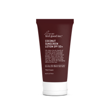 Load image into Gallery viewer, Coconut Sunscreen SPF 50+ - 75ml