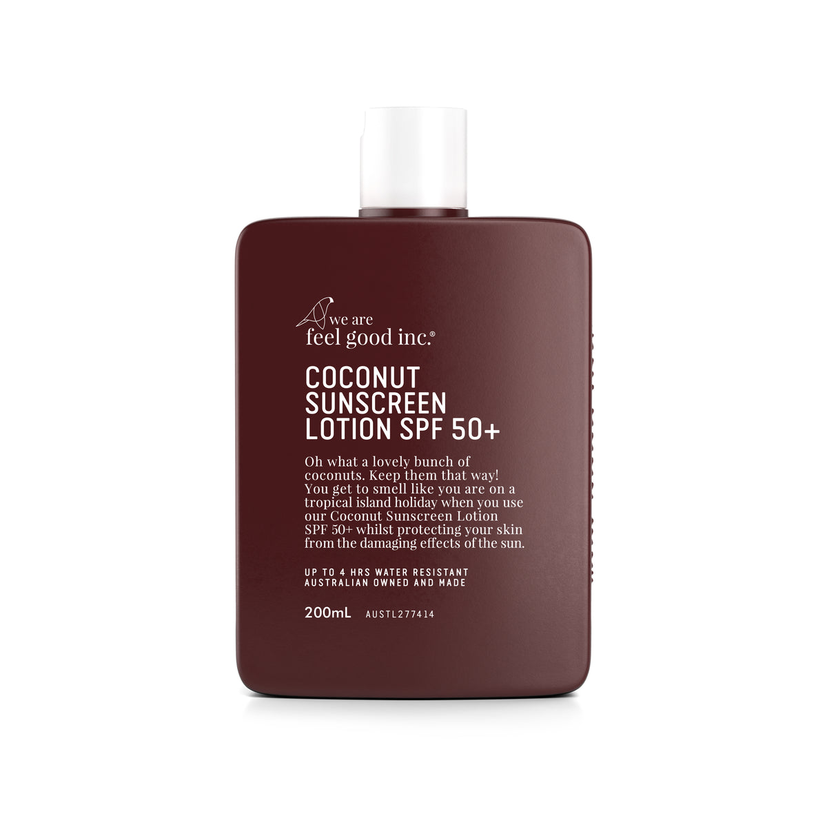 Coconut Sunscreen SPF 50+ - 200ml