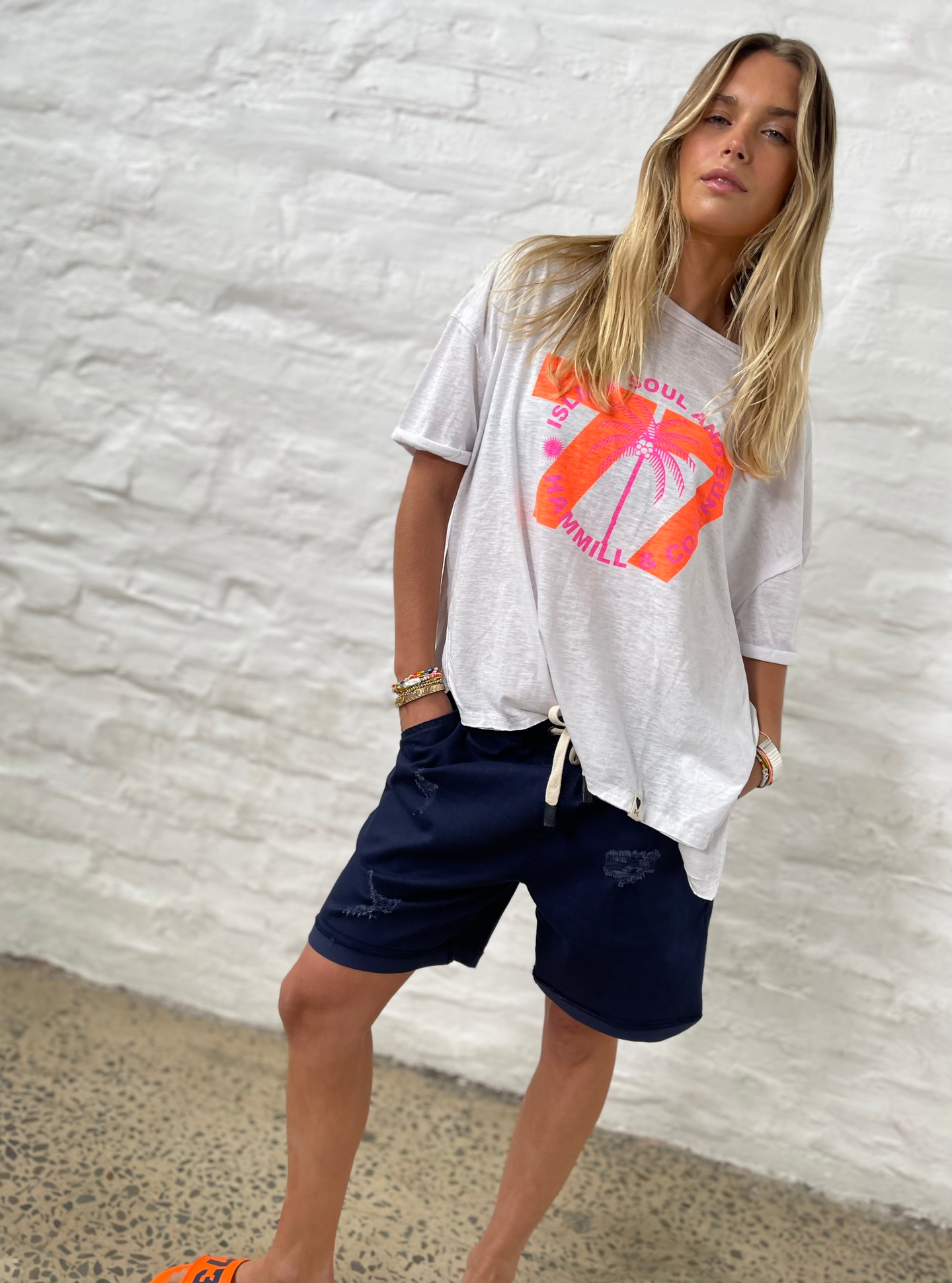 Island Soul 77 White Tee
