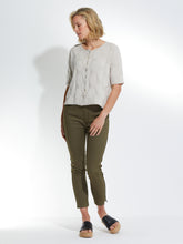 Load image into Gallery viewer, Elbow Spot Cardi - Stone