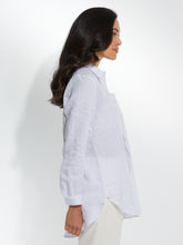 Load image into Gallery viewer, Long Sleeve Fine Stripe - Ice