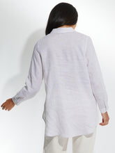 Load image into Gallery viewer, Long Sleeve Fine Stripe - Stone