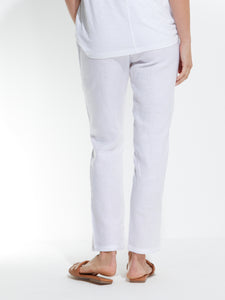 Linen Pant - White