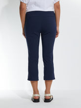 Load image into Gallery viewer, Cropped Bengaline Pant - Navy